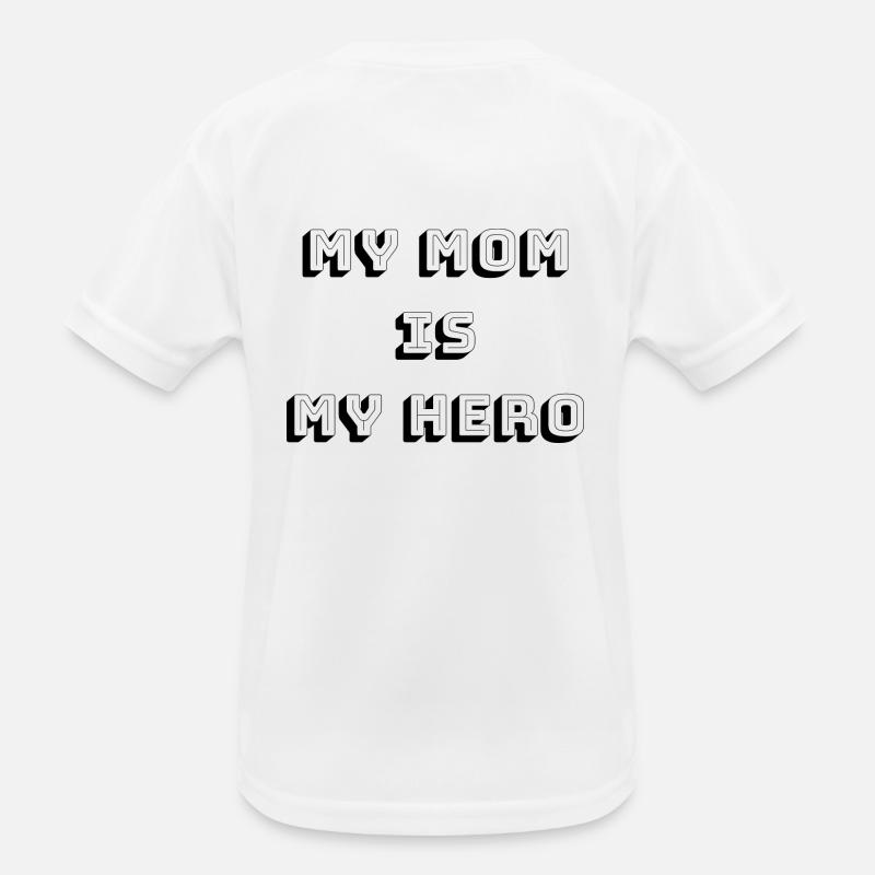 Ma mère est mon héros T-shirt sport Enfant