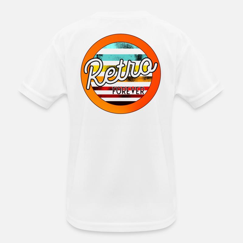 Retro forever Kinder Funktions-T-Shirt