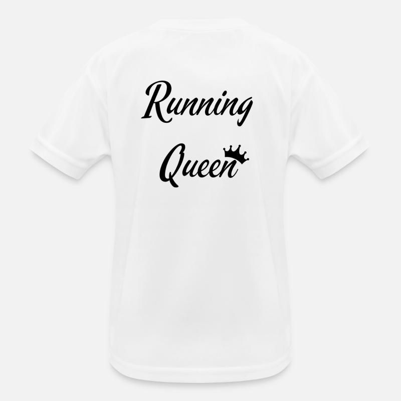 Reine de la course T-shirt sport Enfant