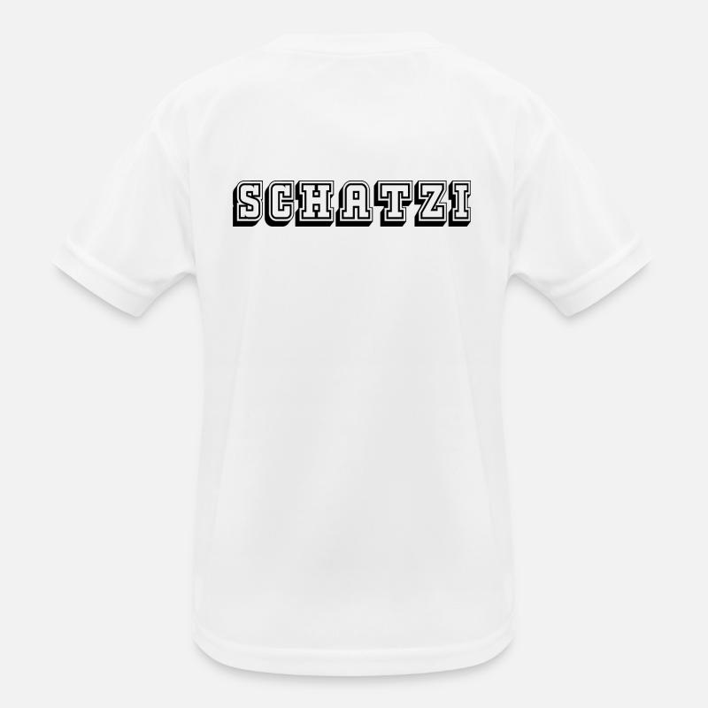 Schatzi Tshirt black Kinder Funktions-T-Shirt