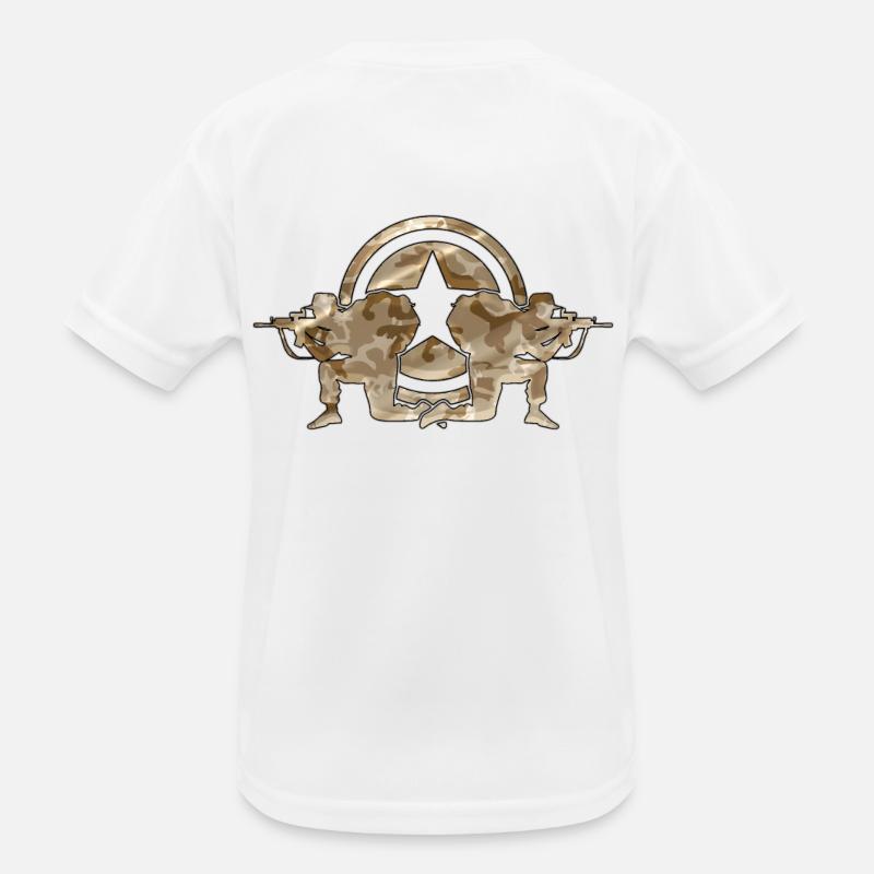 Armee Kinder Funktions-T-Shirt