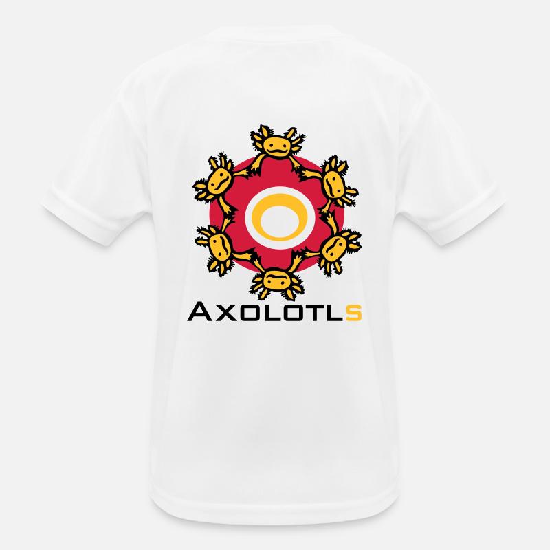 Axolotls Kinder Funktions-T-Shirt