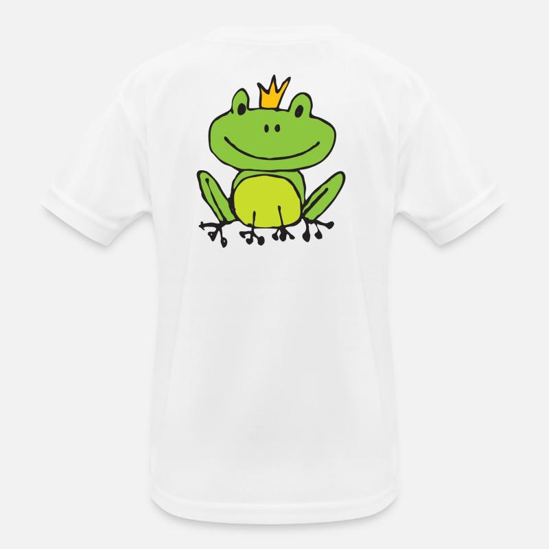 Frosch oder Prinz? Kinder Funktions-T-Shirt