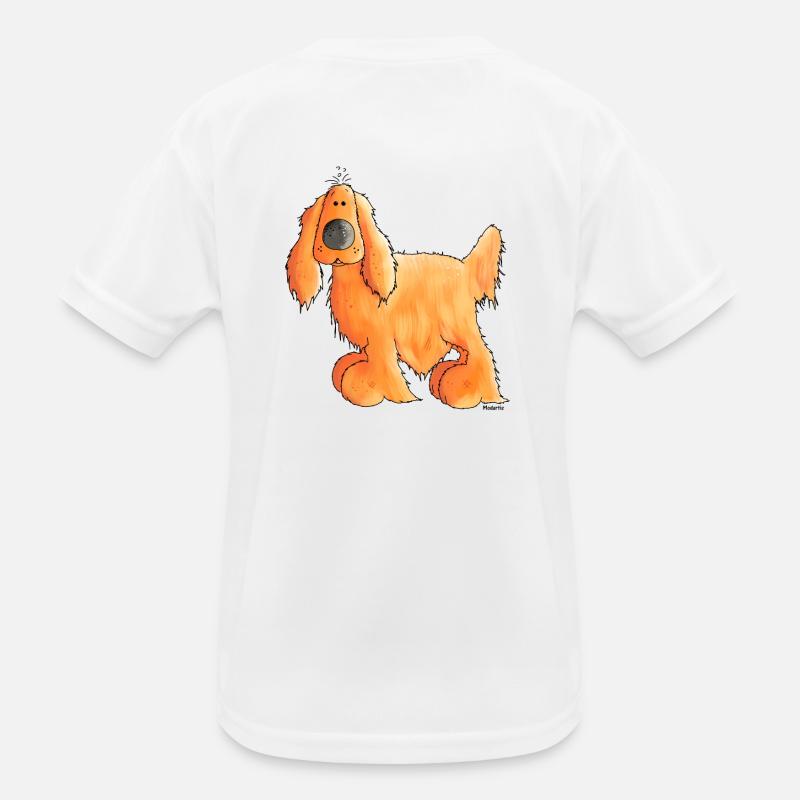 Goldiger Cocker Spaniel - Hund Kinder Funktions-T-Shirt