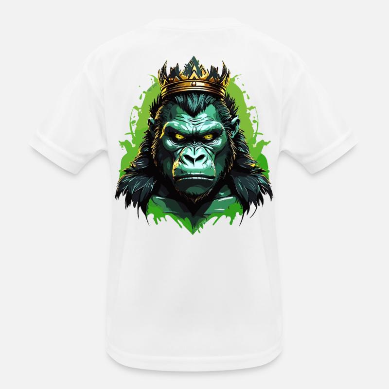 Gorilla Kinder Funktions-T-Shirt