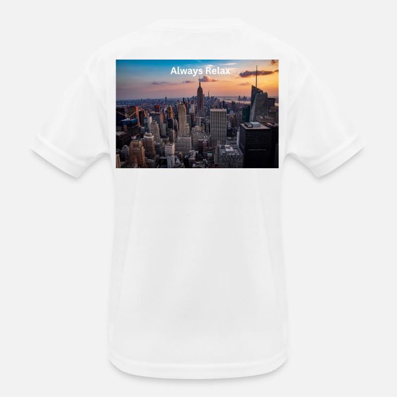 Repos urbain du soir T-shirt sport Enfant