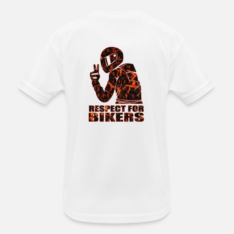Biker Kinder Funktions-T-Shirt