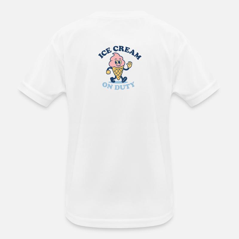 Icecream On Duty Kids Functional T-Shirt