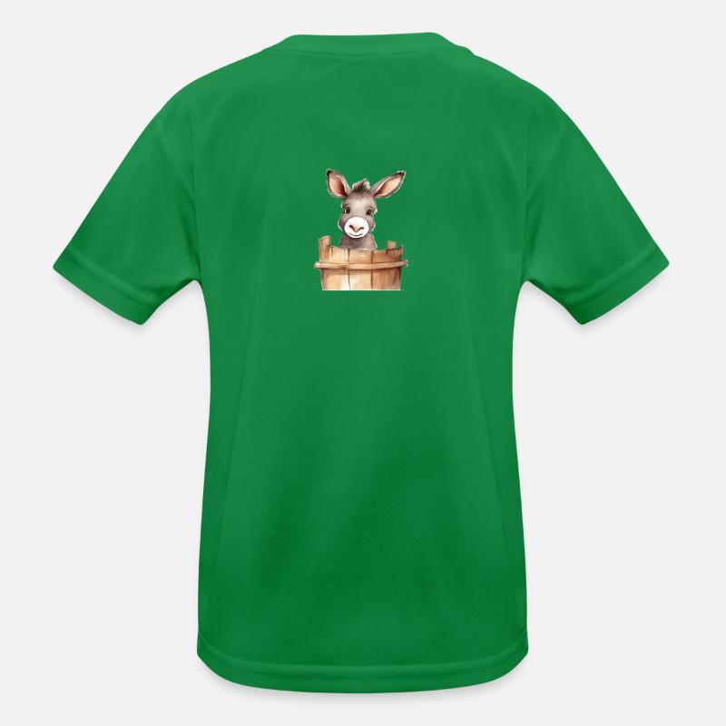 Âne mignon pour la classe d’âne à l’école primaire T-shirt sport Enfant