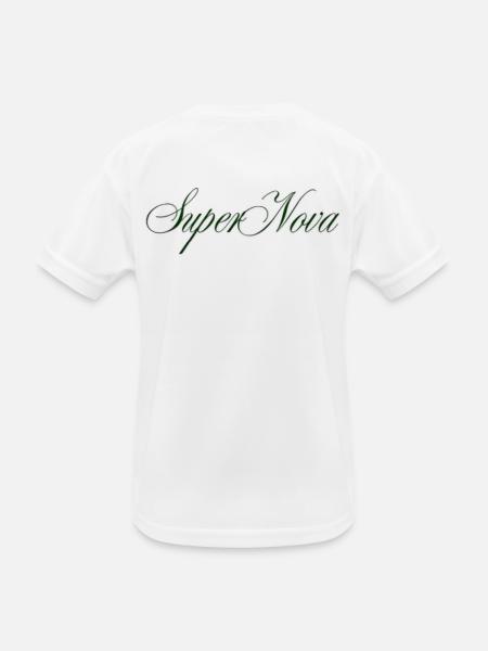 Signe Supernova - T-shirt sport Enfant - blanc - Dos