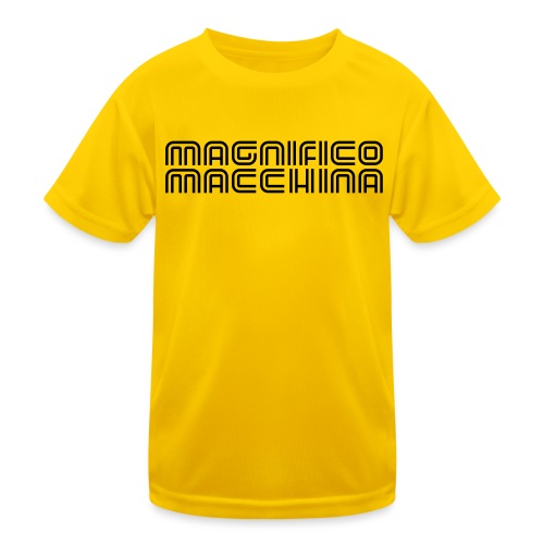 Magnifico Macchina - male - Kinder Funktions-T-Shirt