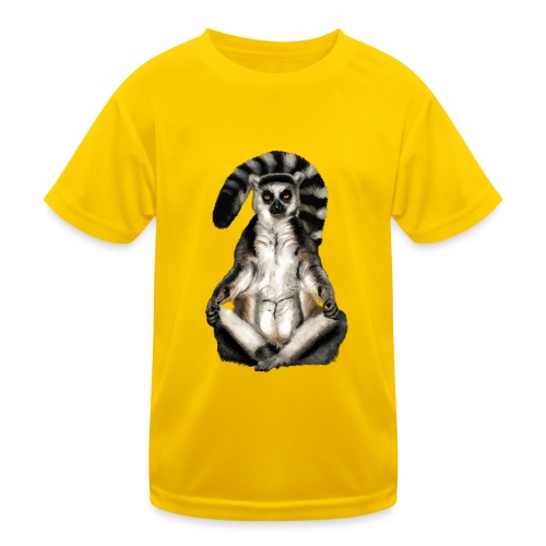 Lemur Katta - Kinder Funktions-T-Shirt