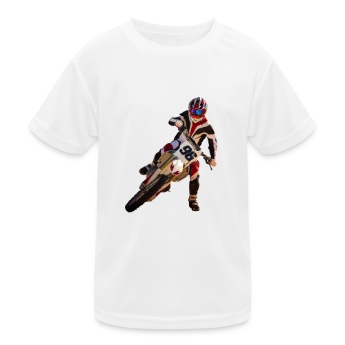 Motocross - Kinder Funktions-T-Shirt