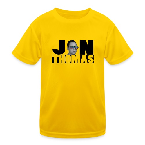 Jon Thomas Logo with Face - Kinder Funktions-T-Shirt