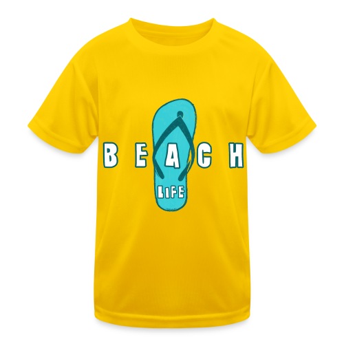 Beach Life varvastossu - Kesä tuotteet jokaiselle - Lasten tekninen t-paita
