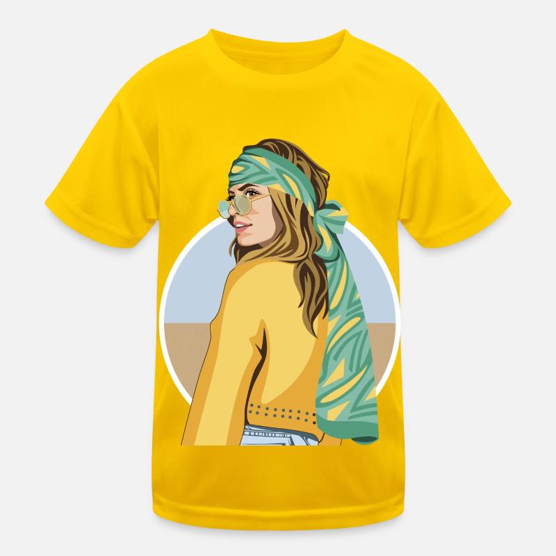Reisend Kinder Funktions-T-Shirt