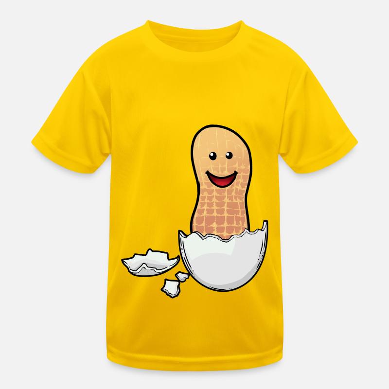Peanut Baby EggShell Fantasy Happy Easter Egg Kids Functional T-Shirt