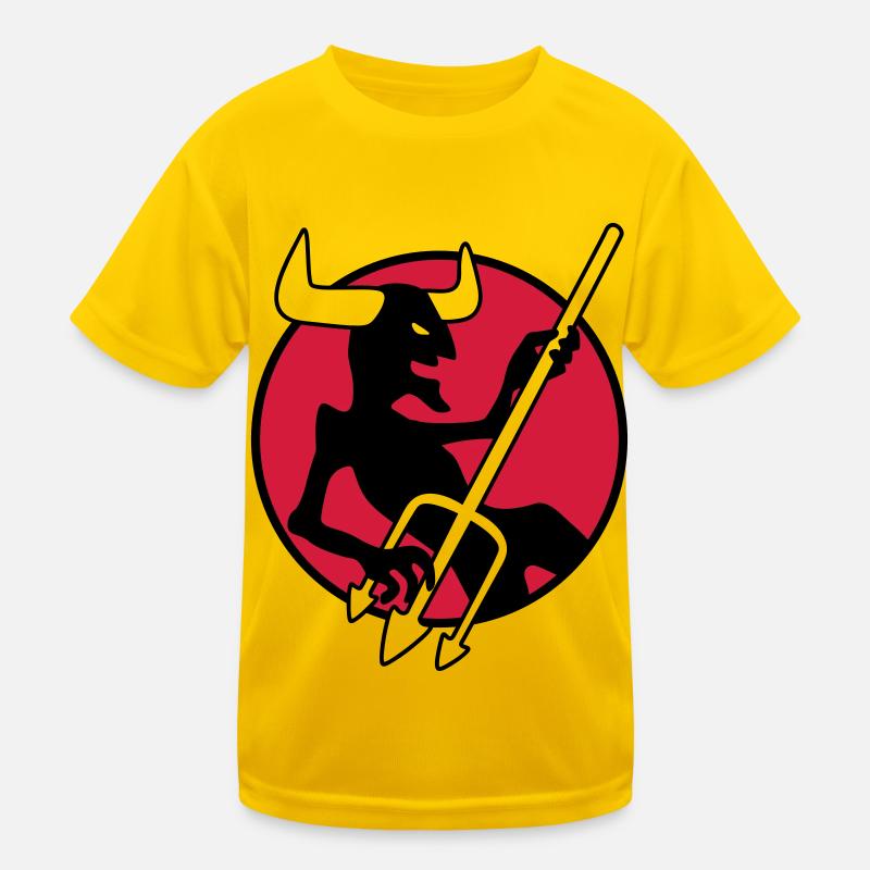 rockin_devil_3c Kinder Funktions-T-Shirt
