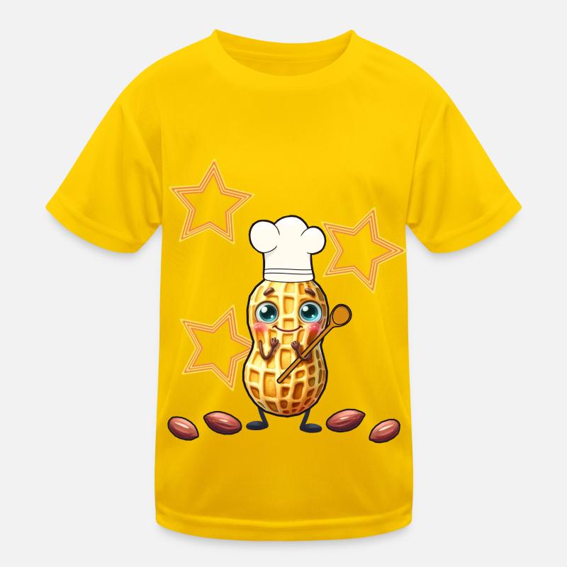 Peanut Christmas Baking Baker Nut Nuts Kids Functional T-Shirt