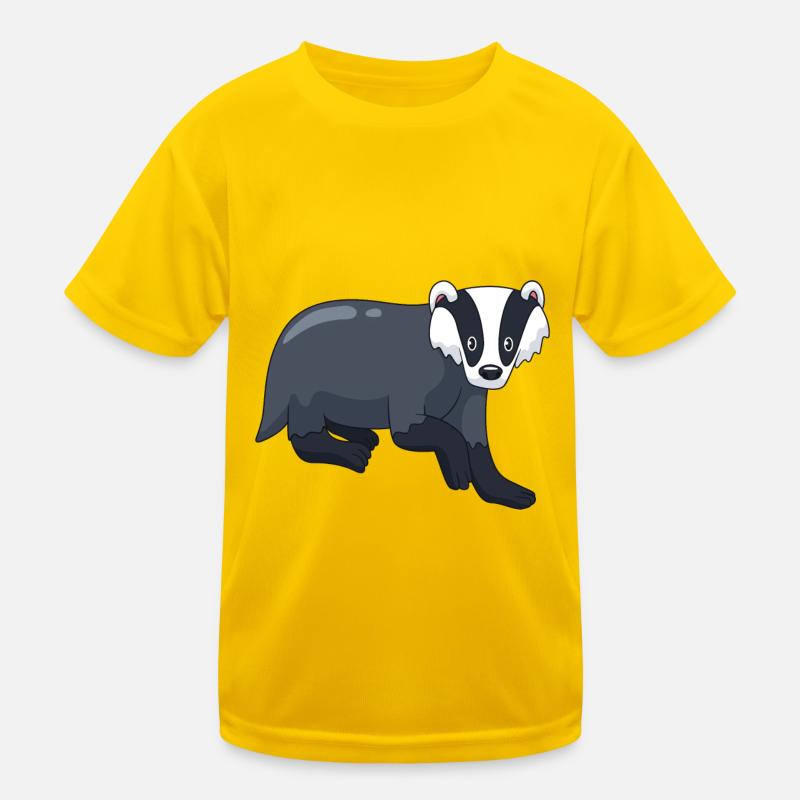 Der Dachs süßes Geschenk Kinder Funktions-T-Shirt