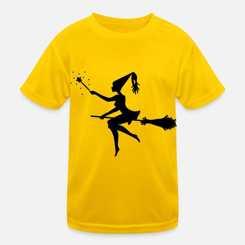 Witch Kids Functional T-Shirt