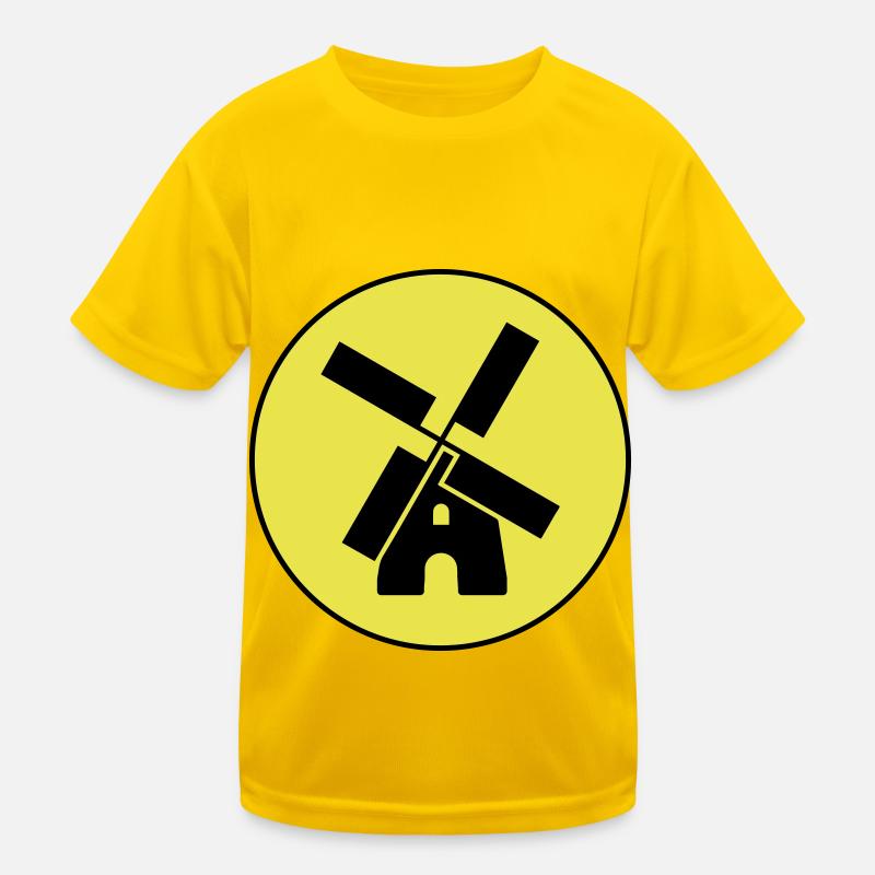 Windmill Circle Kids Functional T-Shirt