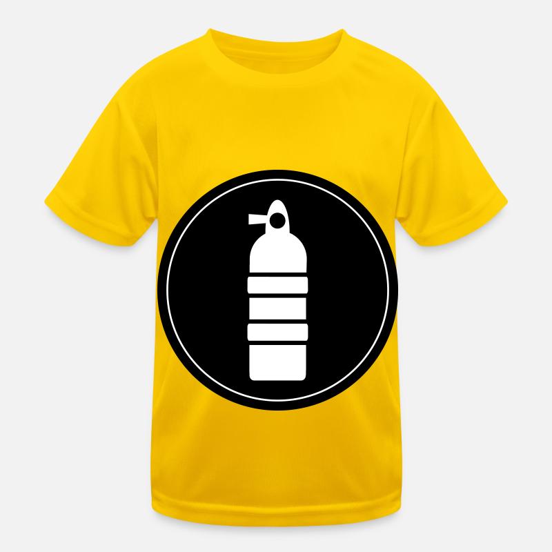 Oxygen Diving Circle Kids Functional T-Shirt