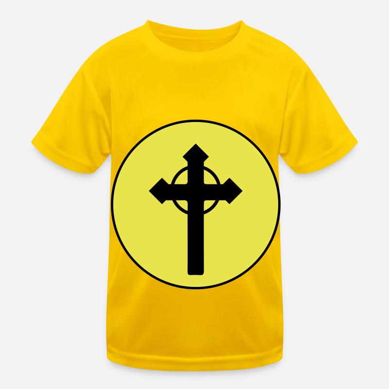 Symbole de croix T-shirt sport Enfant