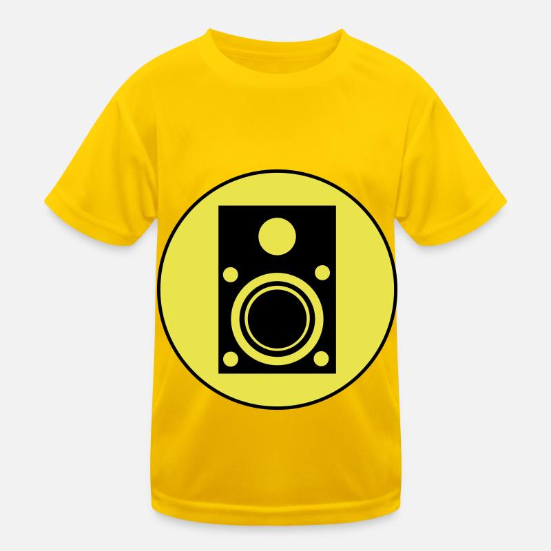 Boxen musik symbol Kinder Funktions-T-Shirt