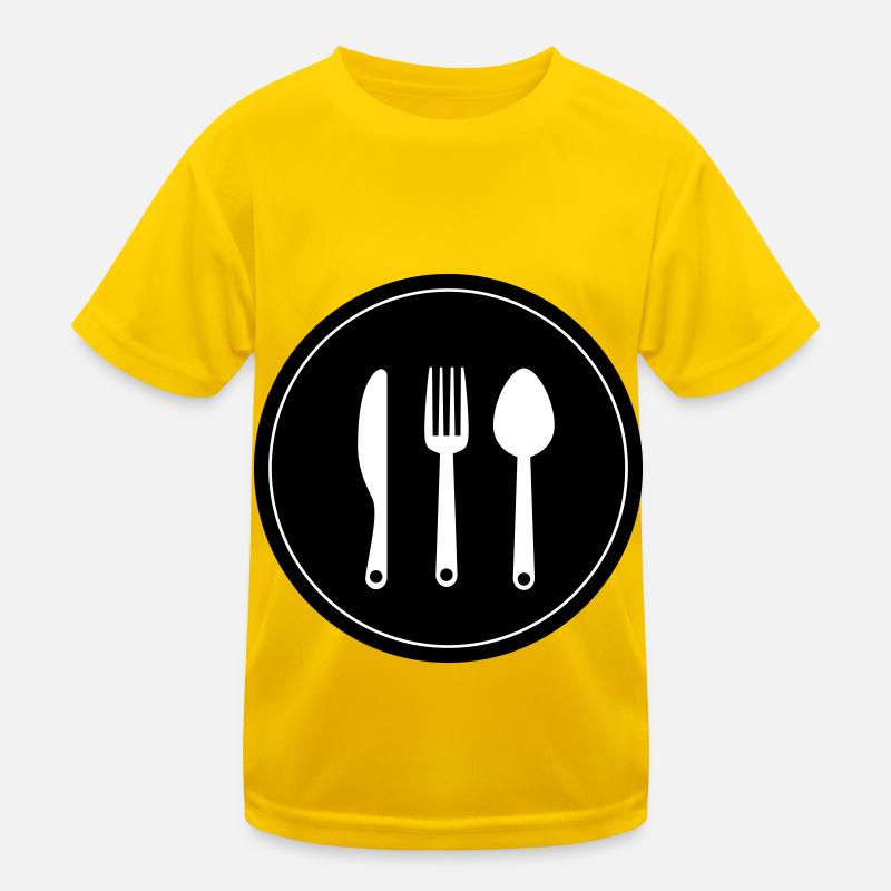 Couverts à la fourchette T-shirt sport Enfant