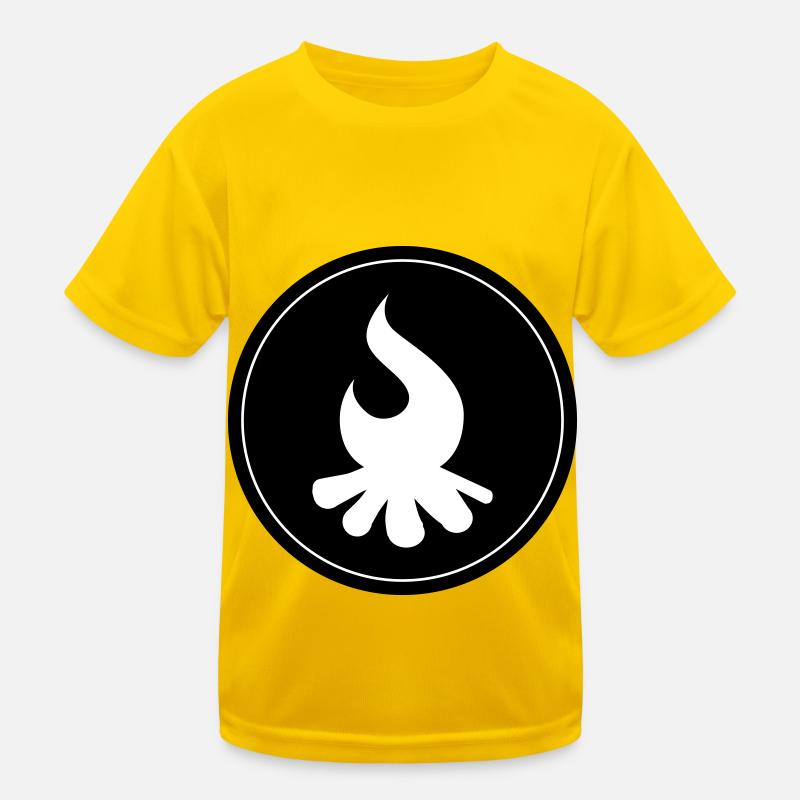 Campfire Circle Kids Functional T-Shirt