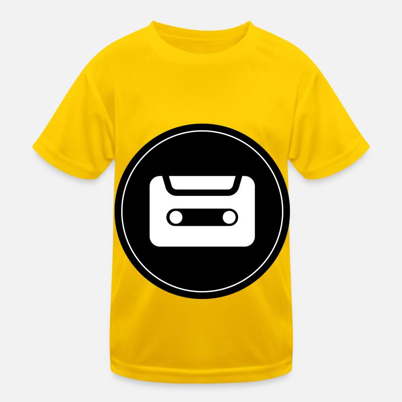 Symbole de cassette T-shirt sport Enfant