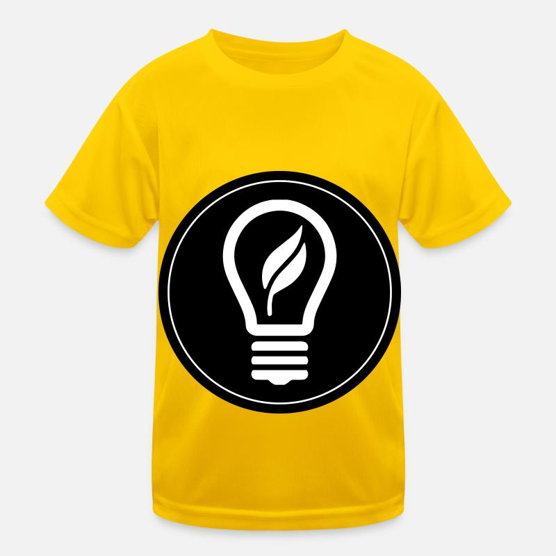 Light bulb icon Kids Functional T-Shirt