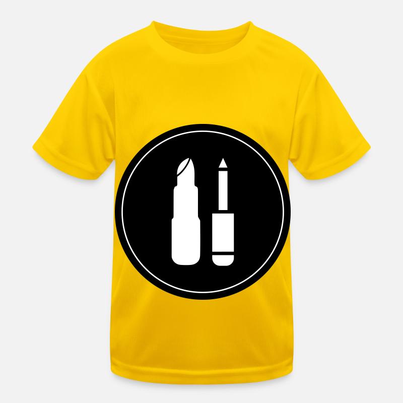 Make Up Cosmetic Icon Kids Functional T-Shirt