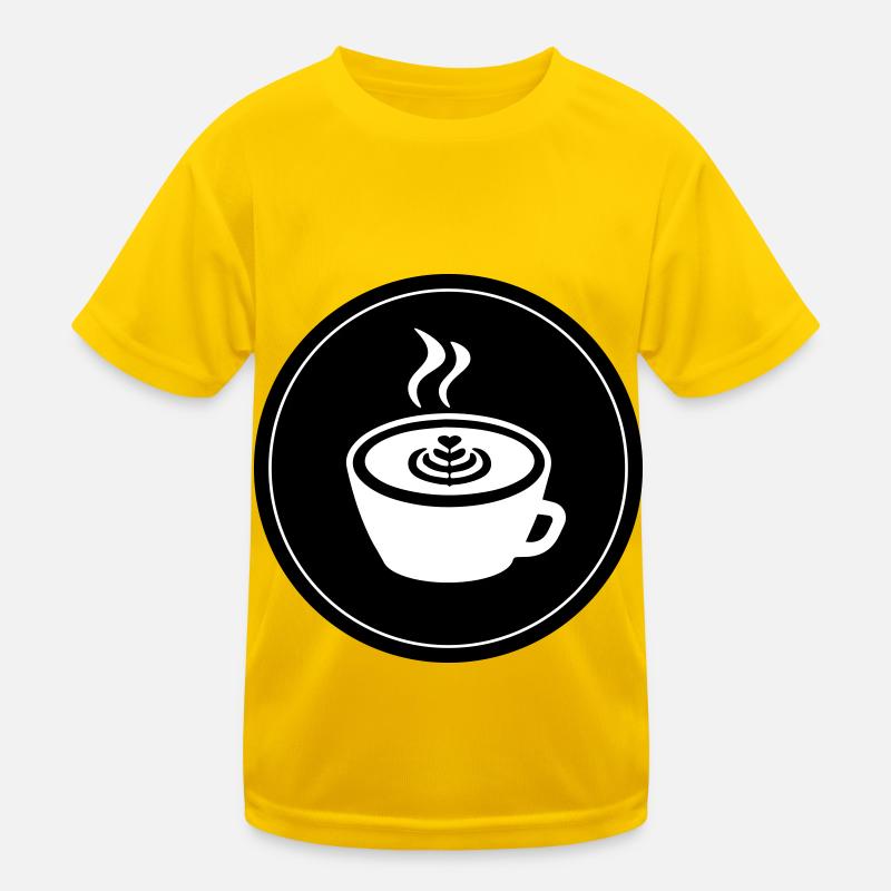 Coffee Logo Kids Functional T-Shirt