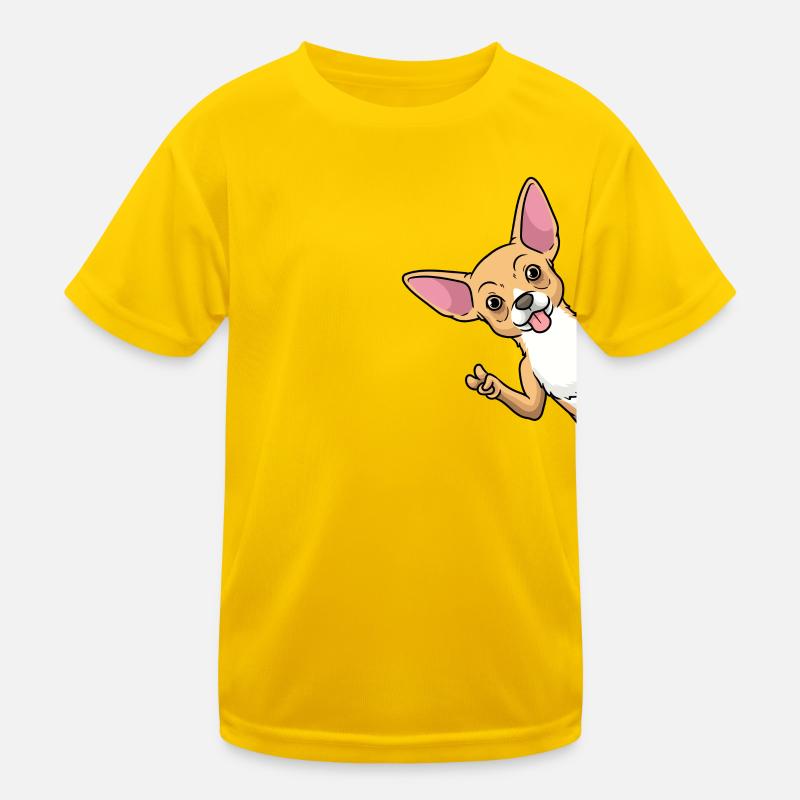 Chiweenie chien de côté T-shirt sport Enfant
