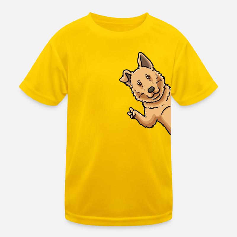 Perro Pastor Vasco Chien de côté T-shirt sport Enfant