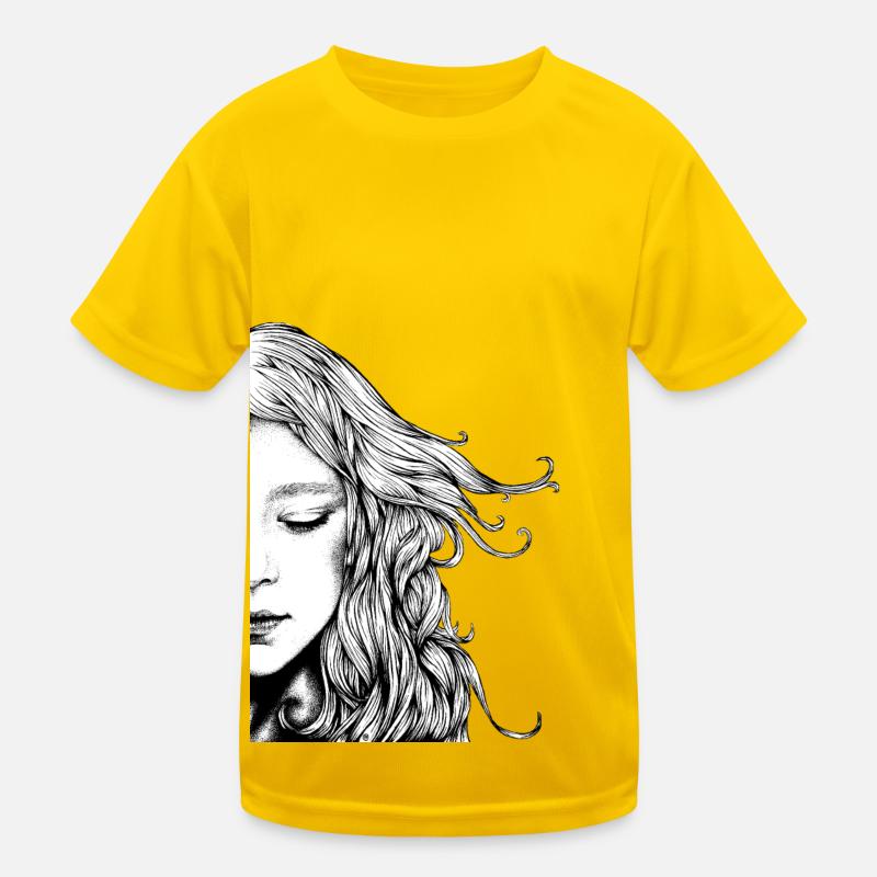 Träumerin Kinder Funktions-T-Shirt