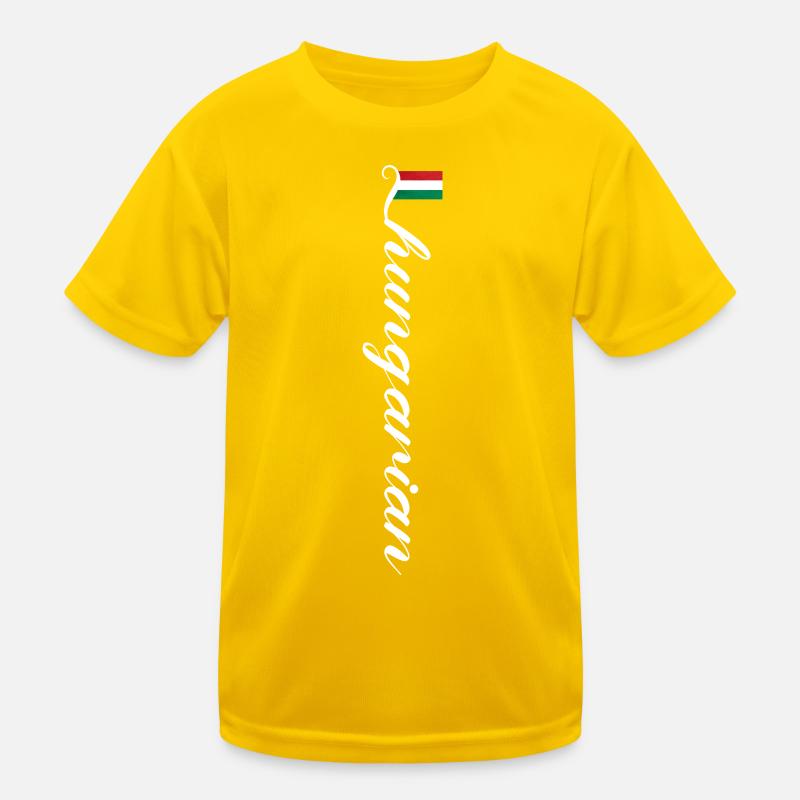 Ungarn Kinder Funktions-T-Shirt