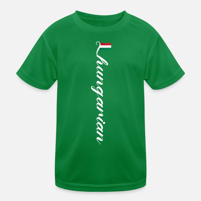 Hungary Kids Functional T-Shirt