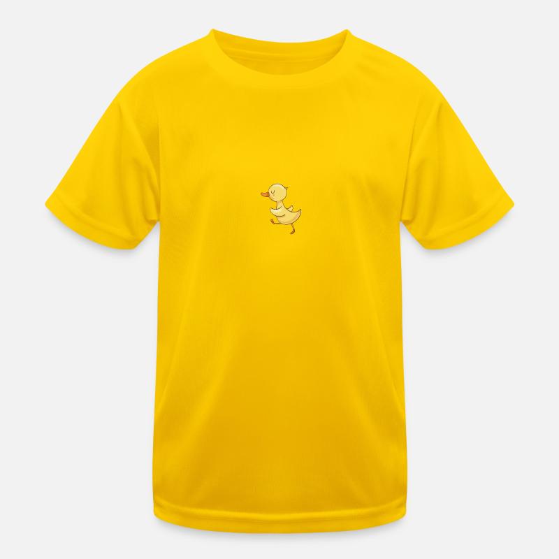Ente Kinder Funktions-T-Shirt