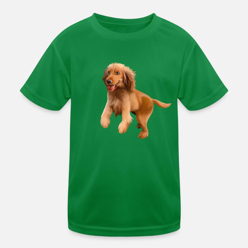 Cocker Spaniel Kinder Funktions-T-Shirt
