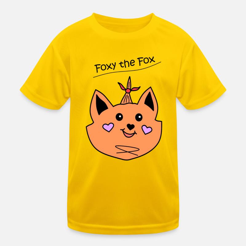 Foxy the Fox Kinder Funktions-T-Shirt