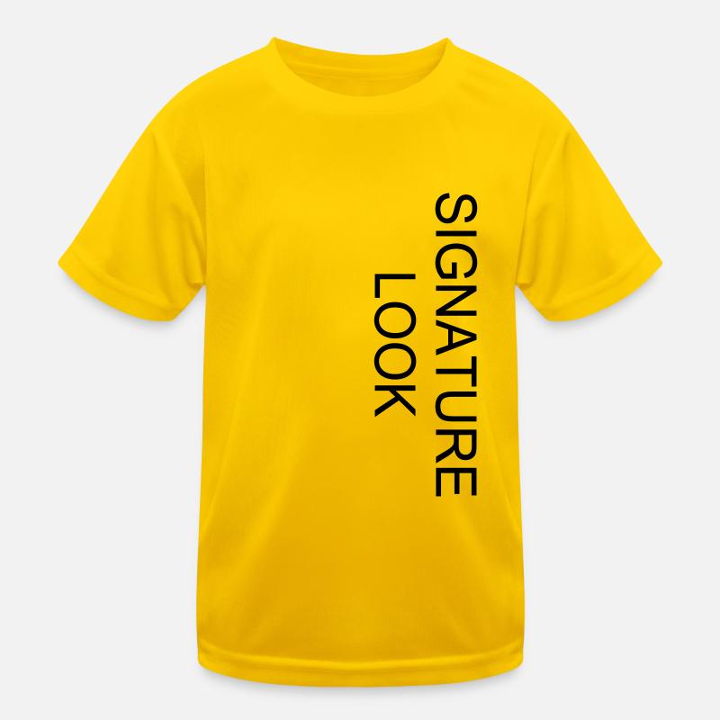 Signature look unique incomparablement élégant T-shirt sport Enfant