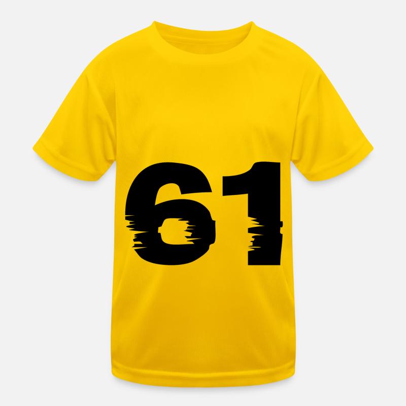 Numéro 61 T-shirt sport Enfant