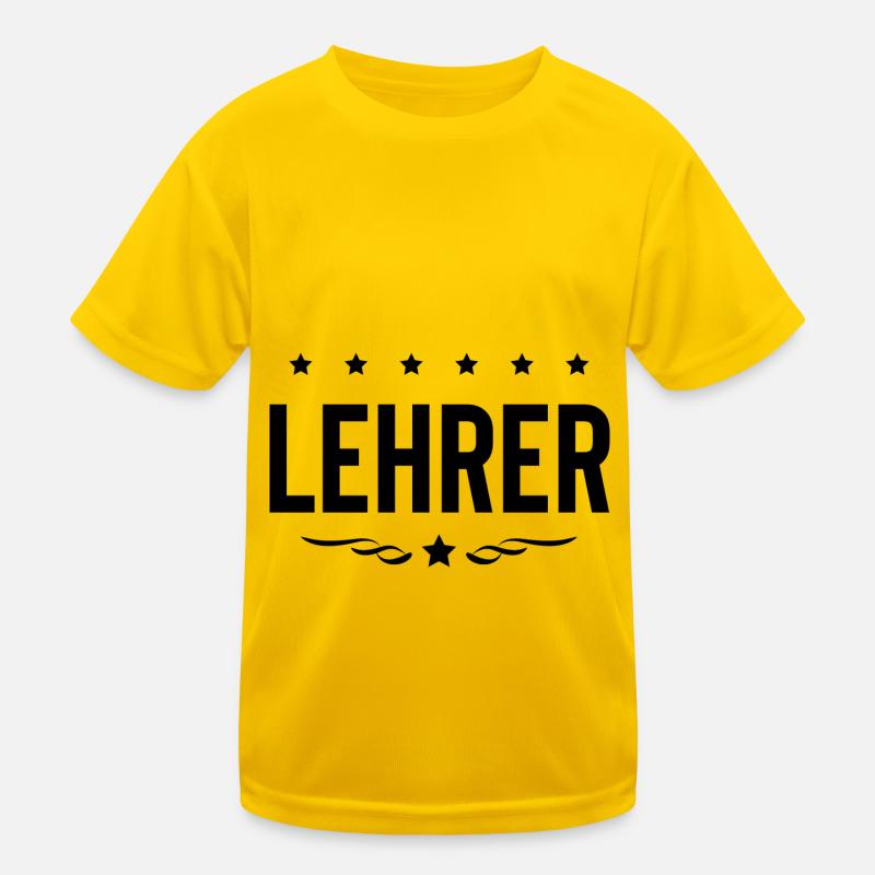 Lehrer Beruf Kinder Funktions-T-Shirt