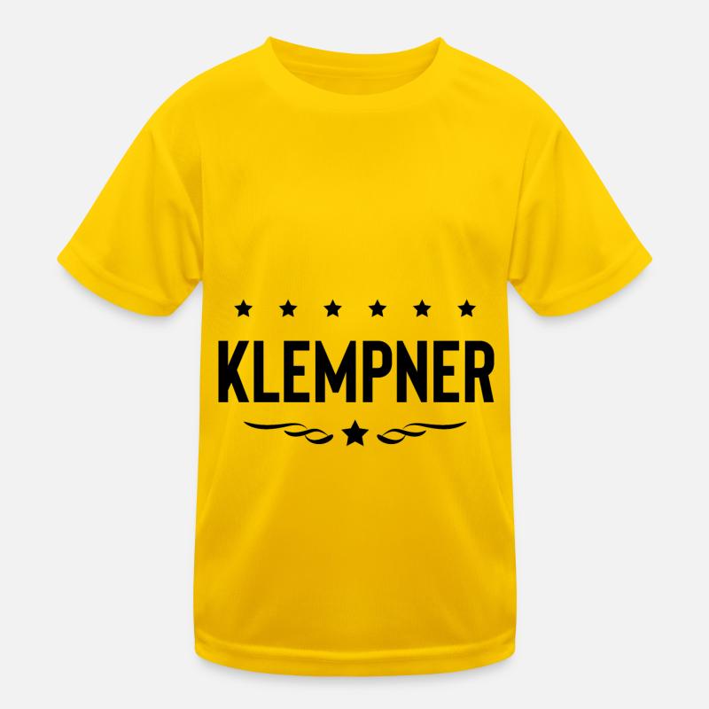 Klempner Beruf Kinder Funktions-T-Shirt
