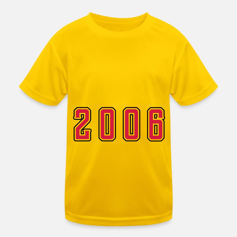 Anniversaire 2006 T-shirt sport Enfant