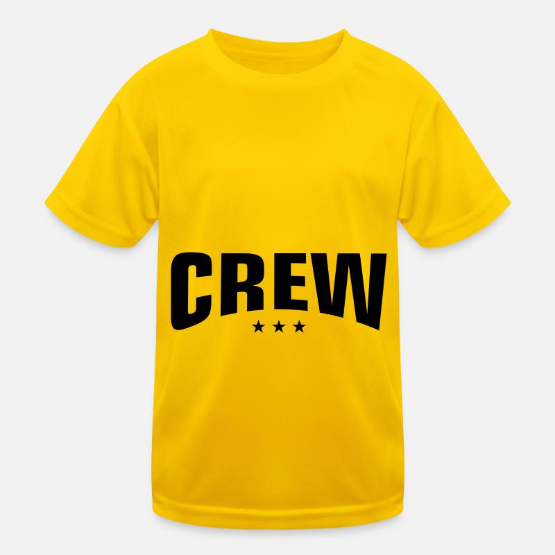 Conception de l’équipage T-shirt sport Enfant