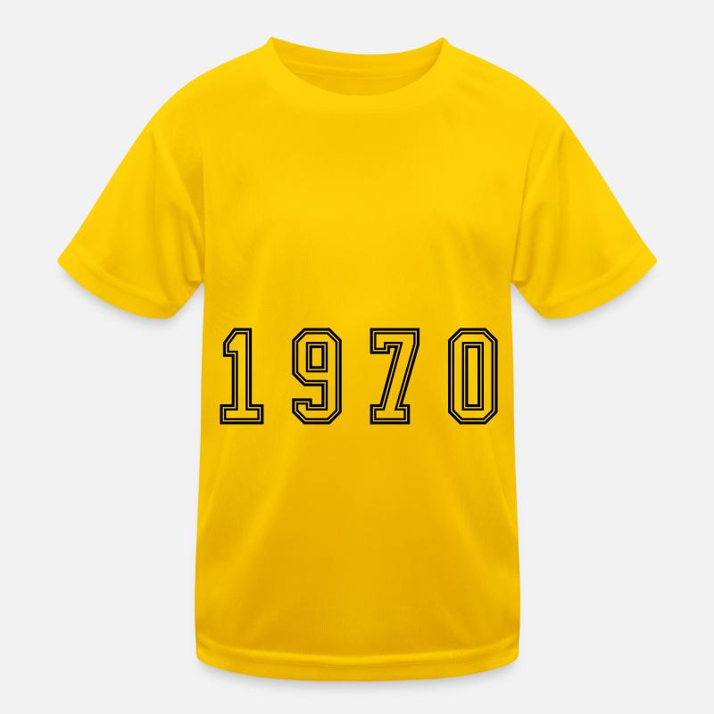 Numéro de l’année 1970 T-shirt sport Enfant